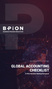 Global Accounting Checklist